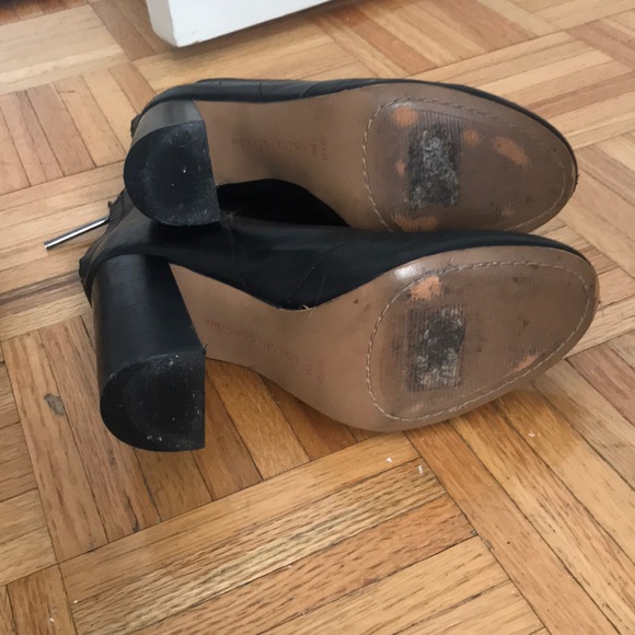 Black high heel boots - Picture 5 of 5